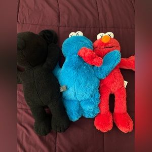 KAWS Snoopy & Sesame Street Stuffed Toys
